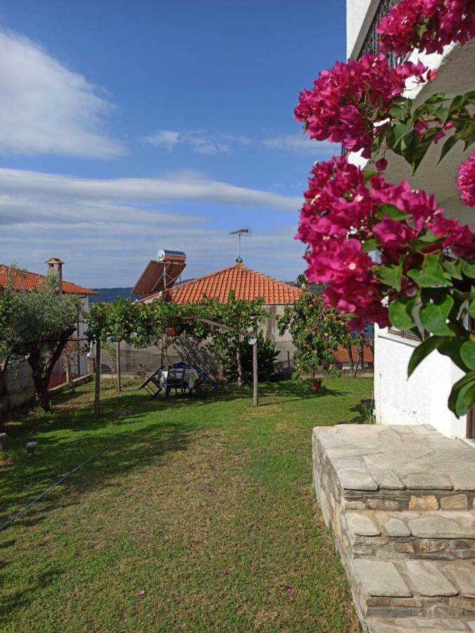 Dora'S House Comfortable Apartment With A Yard And View Pyrgadikia Esterno foto